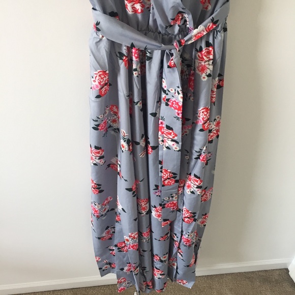 Floral Maxi Gown - Picture 5 of 8